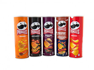 Японские снеки и крекеры: Чипсы Принглс