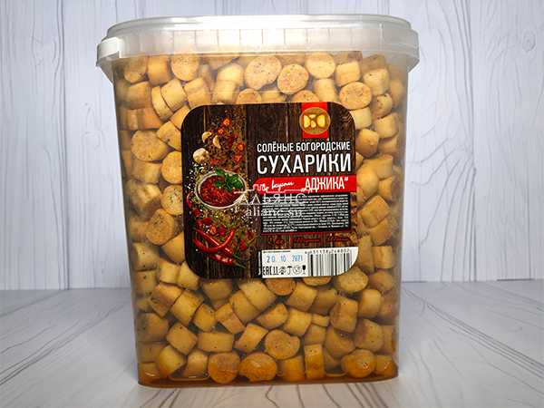 Сухарики с аджикой в Бутово