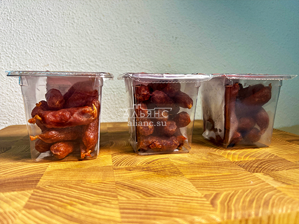 Колбаски МИНИ с сыром с/к (100 гр) в Бутово