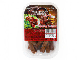 Сом чипсы: Сурские гренки Баварские колбаски (100 гр)