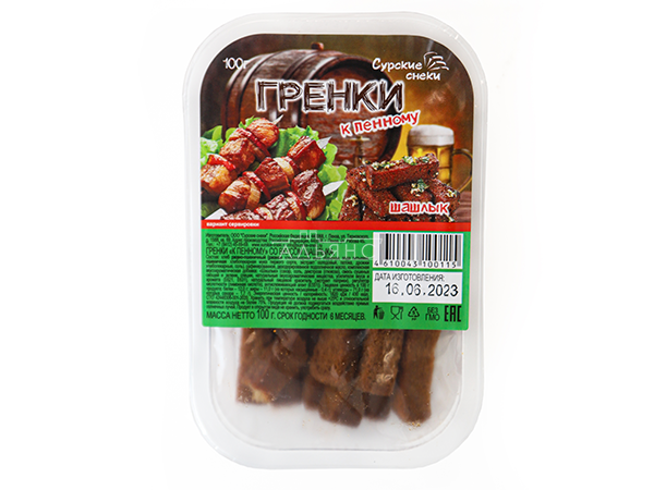 Сурские гренки Шашлык (100 гр) в Бутово