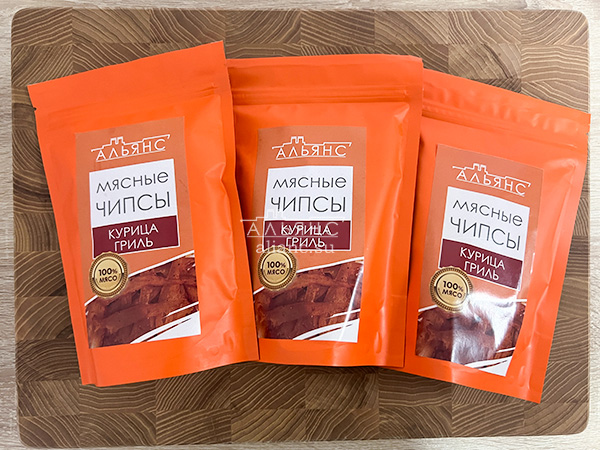 Мясо (АЛЬЯНС) вяленое курица "Гриль" 50 гр. в Бутово