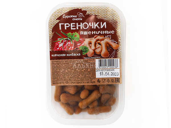 Сурские (ПШЕНИЧНЫЕ) Копченая колбаска (100 гр) в Бутово
