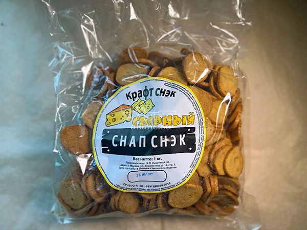 Снапсы ПШЕНИЧНЫЕ "Сыр" в Бутово