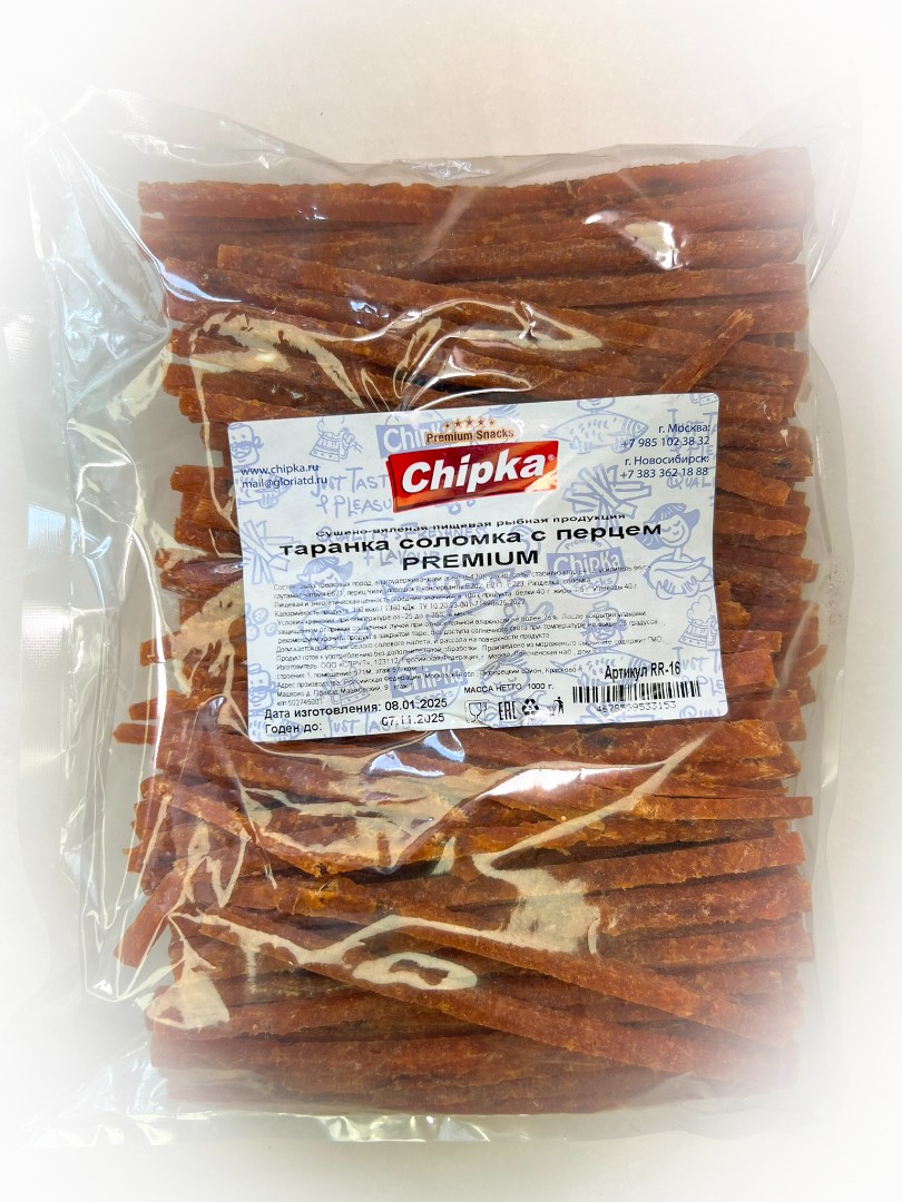 Таранка с перцем (соломка) (Chipka ПРЕМИУМ) в Бутово