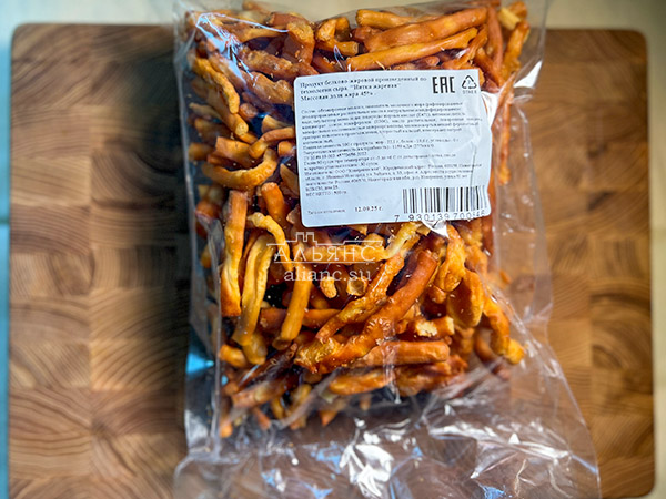 Нитка ЖАРЕНАЯ  Oktobersnack1 кг (сырный продукт) в Бутово