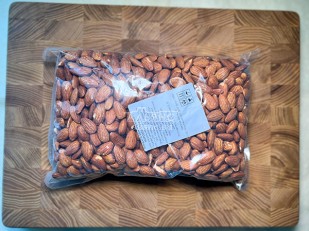 Горбуша боковина х/к (юкола): Миндаль жарено-соленый