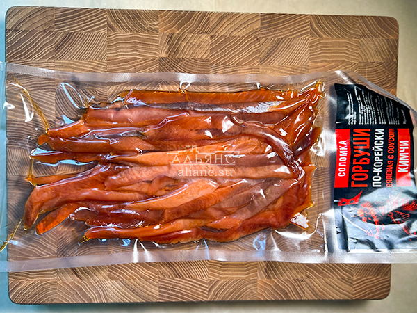 Горбуша соломка по-корейски в Бутово