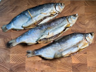 Щупальца кальмара гигантского х/к: Пелядь вяленая крупная потрошеная