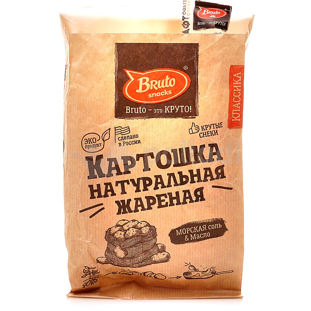 Картофель «Бруто» с солью 70 гр. в Бутово