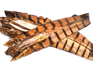 Щупальца кальмара гигантского х/к: Белый амур холодного копчения